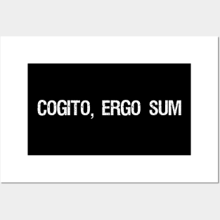 Cogito, Ergo Sum Posters and Art